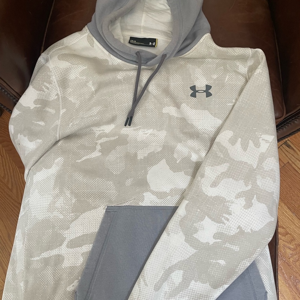 Under Armour Light Gray Hoodie
